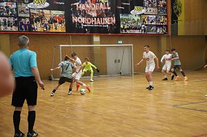 Ein Hallenturnier der Fu&szlig;baller der FSG 99 Salza