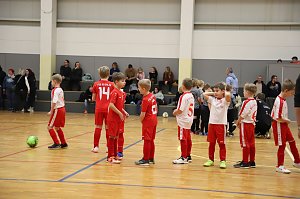 Ein Hallenturnier der Fu&szlig;baller der FSG 99 Salza