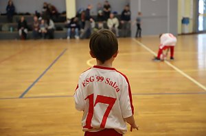 Ein Hallenturnier der Fu&szlig;baller der FSG 99 Salza