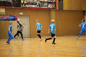 Ein Hallenturnier der Fu&szlig;baller der FSG 99 Salza