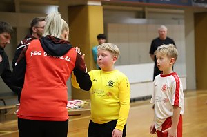 Ein Hallenturnier der Fu&szlig;baller der FSG 99 Salza