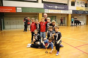 Ein Hallenturnier der Fu&szlig;baller der FSG 99 Salza