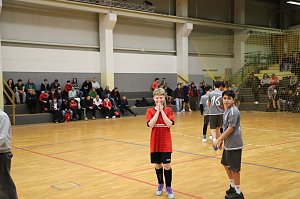 Ein Hallenturnier der Fu&szlig;baller der FSG 99 Salza