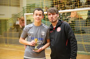 Ein Hallenturnier der Fu&szlig;baller der FSG 99 Salza