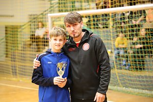 Ein Hallenturnier der Fu&szlig;baller der FSG 99 Salza