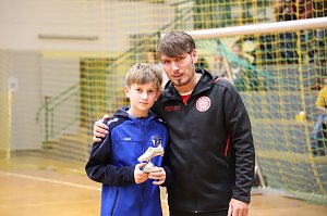 Ein Hallenturnier der Fu&szlig;baller der FSG 99 Salza