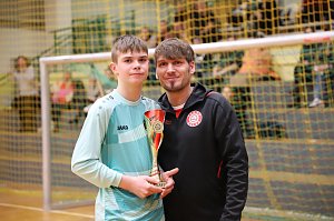Ein Hallenturnier der Fu&szlig;baller der FSG 99 Salza