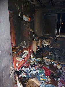 Wohnungsbrand am Petersberg