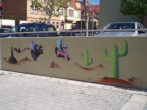 Artern wird bunter