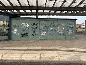 Diverse Graffiti in Worbis