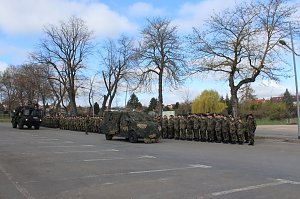 Soldaten des Aufkl&auml;rungsbatallions 13