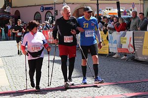 Siegerehrung nach dem Lauf