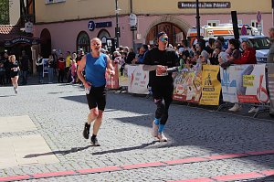 Siegerehrung nach dem Lauf