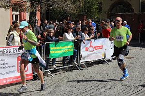 Siegerehrung nach dem Lauf