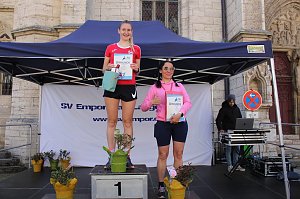 Siegerehrung nach dem Lauf