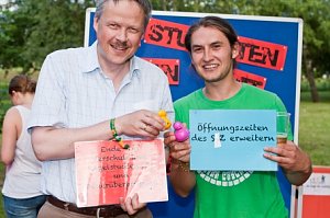 Enten zum Streiken