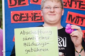 Enten zum Streiken