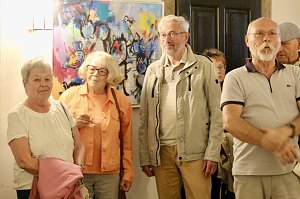 Vernissage der K&uuml;nstlerin in Rathaus Bad Langensalza