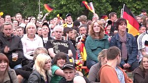 Fu&szlig;ballgucken auf dem Berg