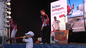Fu&szlig;ballgucken auf dem Berg