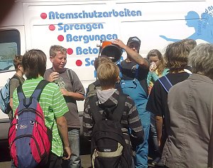 Zu Besuch beim TAZ