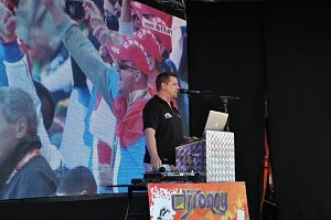 Public Viewing auf den Petersberg