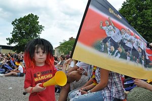 Public Viewing auf den Petersberg