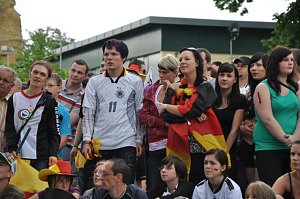 Public Viewing auf den Petersberg