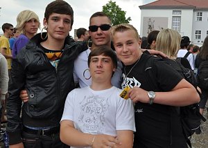 Public Viewing auf den Petersberg