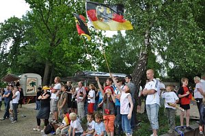 Public Viewing auf den Petersberg