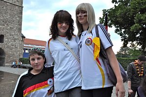 Public Viewing auf den Petersberg