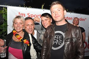 Public Viewing auf den Petersberg