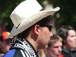WM-Stimmung auf dem Berg