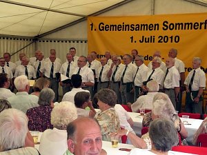 Erstes gemeinsames Sommerfest