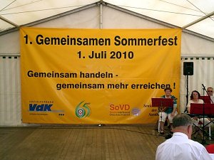 Erstes gemeinsames Sommerfest