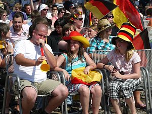Fu&szlig;ball-Fieber auf dem Berg
