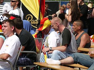 Fu&szlig;ball-Fieber auf dem Berg