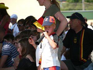 Fu&szlig;ball-Fieber auf dem Berg
