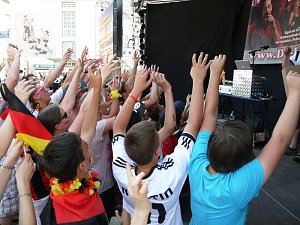 Fu&szlig;ball-Fieber auf dem Berg
