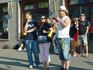 Party auf der Stra&szlig;e