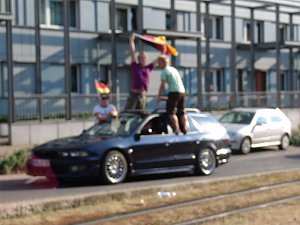 Party auf der Stra&szlig;e
