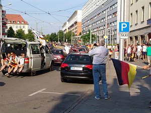 Party in der Stadt