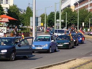 Party in der Stadt
