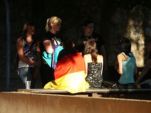 Halbfinale auf dem Berg