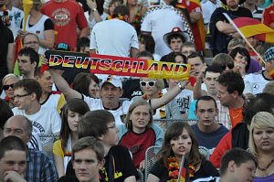 Public Viewing auf den Petersberg
