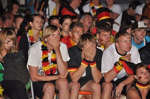 Public Viewing auf den Petersberg