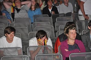 Public Viewing auf den Petersberg