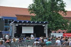 Public Viewing auf den Petersberg