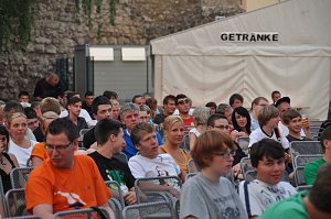 Public Viewing auf den Petersberg