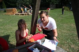 Bilder aus dem Handwerkercamp